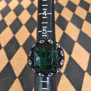 HOST PICK Green cocktail ring